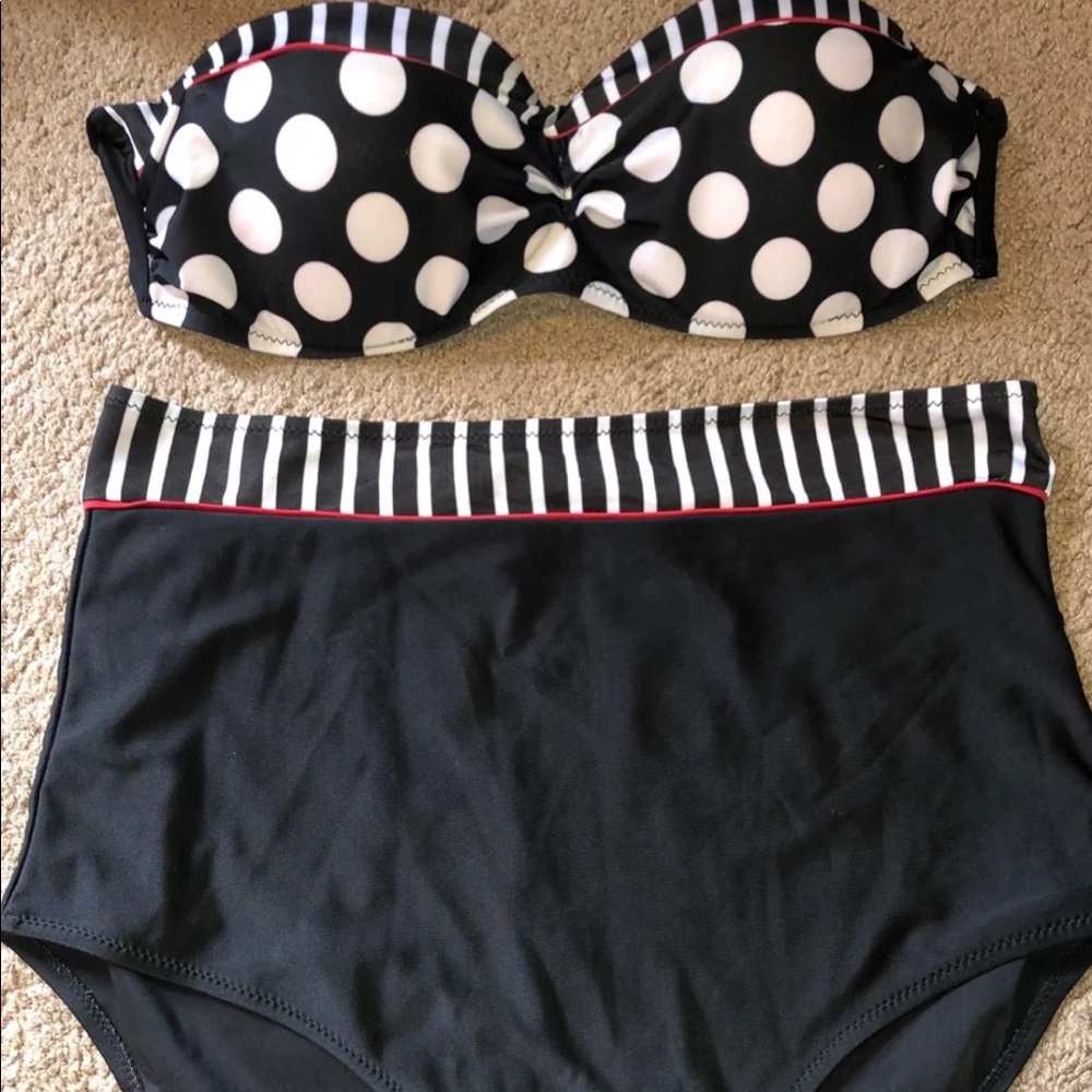 Cute high waist bikini